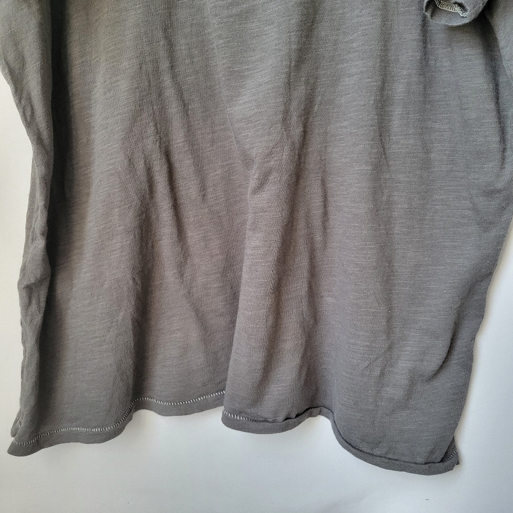 John Varvatos Short Sleeve Polo Shirt Gray XXL - Picture 8 of 14